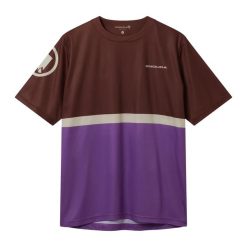 Maillot Endura SingleTrack Core II. Brązowe szorty męskie ENDURA, na lato, bez wzorów, z dzianiny. Za 329.00 zł.