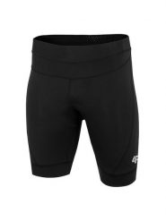 4F Legginsy funkcyjne w kolorze czarnym rozmiar: S. Czarne spodnie sportowe męskie 4f, z materiału. Za 104.95 zł.
