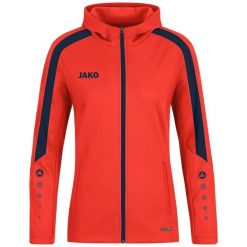 Bluza dresowa z kapturem Jako Power. Czerwone bluzy z kapturem damskie Jako, xl, z dresówki. Za 350.00 zł.