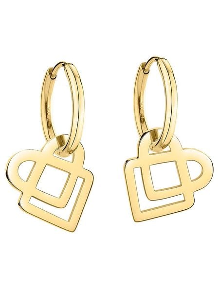 Liebeskind Kolczyki-kreole z zawieszkami rozmiar: onesize. Żółte kolczyki damskie Liebeskind, ze stali. Za 178.79 zł.