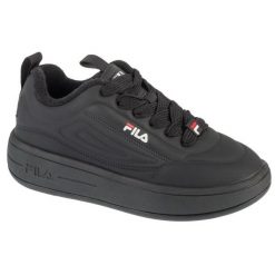 Buty Sportowe Fila Superbubble FFW0536-80010 czarne. Czarne buty sportowe na co dzień damskie bez wzorów, z gumy. Za 372.22 zł.