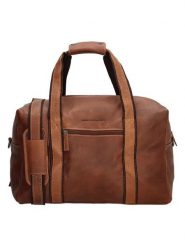 HIDE & STITCHES Torba podróżna w kolorze jasnobrązowym - 37 x 20 x 38 cm rozmiar: onesize. Brązowe torebki klasyczne damskie HIDE & STITCHES, bez wzorów, z materiału, bez dodatków. Za 434.99 zł.