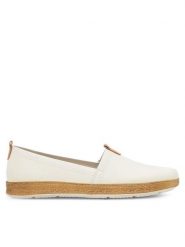 Lasocki Półbuty WI16-2202-03 Biały. Białe półbuty damskie Lasocki, bez wzorów, ze skóry, bez obcasa, na płaskiej podeszwie. Za 189.99 zł.