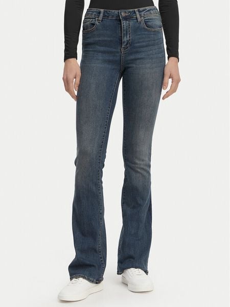 Armani Exchange Jeansy XW000132 AF10863 MB001 Granatowy Regular Fit. Niebieskie jeansy damskie Armani Exchange. Za 519.99 zł.