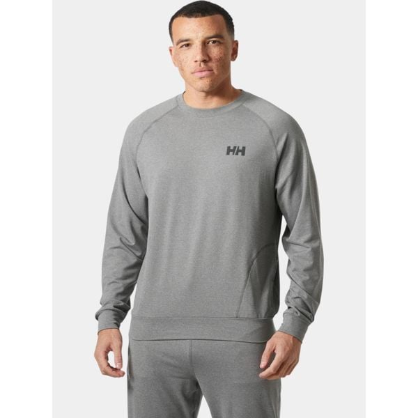 Sweter Męski Helly Hansen Tyri Knit Crew Neck. Szare swetry męskie Helly Hansen, m, bez wzorów, bez kołnierzyka. Za 349.00 zł.