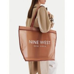 Torebka Nine West. Brązowe torebki klasyczne damskie Nine West, bez wzorów, bez dodatków. Za 79.99 zł.