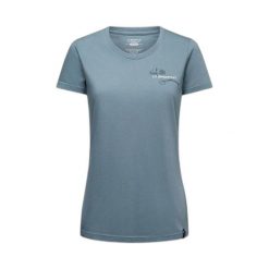 T-shirt damski La Sportiva Climb Flower. Niebieskie t-shirty damskie La Sportiva, xs, bez wzorów, z bawełny, bez kołnierzyka. Za 194.00 zł.