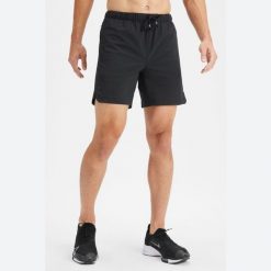 Krótki podwójny Fabletics The One 7". Czarne szorty męskie FABLETICS, na fitness i siłownię. Za 303.60 zł.