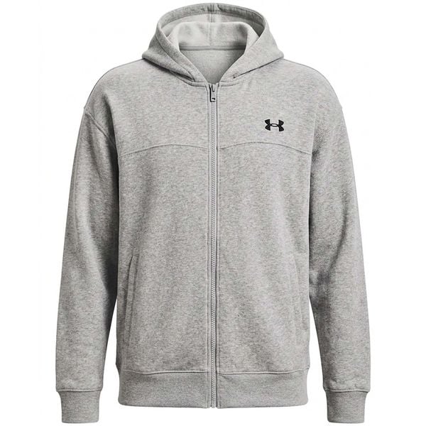 Bluza Under Armour Ua Rival Lw Fz Dorośli. Szare bluzy sportowe męskie Under Armour, bez wzorów, z bawełny, sportowe, bez kołnierzyka, bez ramiączek. Za 359.99 zł.
