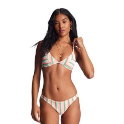 Dół od stroju kąpielowego Billabong Island Glow Tanlines Tanga. Czerwone bikini damskie Billabong, bez wzorów. Za 89.99 zł.