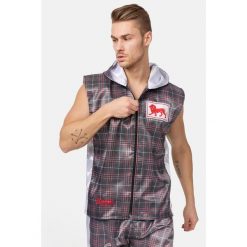 Kurtka Lonsdale Charlton. Białe kurtki męskie Lonsdale, bez wzorów, z satyny, sportowe, bez kaptura. Za 349.00 zł.