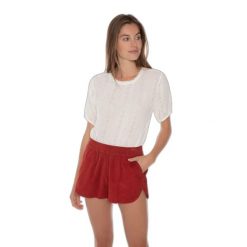 Szorty damskie Protest Luz. Brązowe szorty damskie Protest, bez wzorów, z bawełny. Za 199.99 zł.