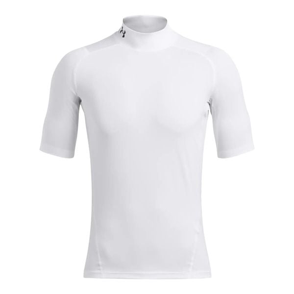 Koszulka kompresyjna Under Armour HeatGear®. Białe t-shirty sportowe męskie Under Armour, l, z materiału, bez ramiączek, na fitness i siłownię. Za 191.00 zł.