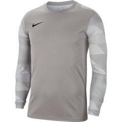 Męska Koszulka Bramkarska Park IV DriFIT Z Długim Rękawem. Szare bielizna termoaktywna męska Nike, m. Za 211.99 zł.