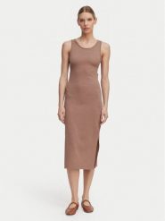 Roxy Sukienka codzienna Good Keepsake ERJKD03442 Zielony Regular Fit. Zielone sukienki damskie Roxy, na co dzień, m, bez wzorów, z syntetyku, bez kołnierzyka, bez ramiączek, proste. Za 259.99 zł.