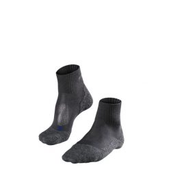 Skarpetki damskie Falke TK2 Short Cool. Szare skarpetki damskie Falke, bez wzorów, z elastanu. Za 156.50 zł.