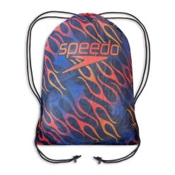 Plecak worek sportowy unisex Speedo Equip Mesh Bag. Czerwone plecaki damskie Speedo, bez wzorów, z meshu. Za 92.83 zł.