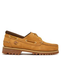 Półbuty Timberland. Brązowe półbuty męskie Timberland, bez zapięcia. Za 859.99 zł.