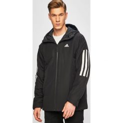 Adidas Performance - Kurtka. Czarne kurtki męskie adidas Performance, l, bez wzorów, z materiału, z kapturem. Za 399.90 zł.