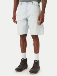 G-Star Raw Szorty jeansowe Dakota D24411-E352 Niebieski jasny Regular Fit. Niebieskie szorty męskie G-Star Raw, z bawełny, bez kołnierzyka. Za 279.99 zł.
