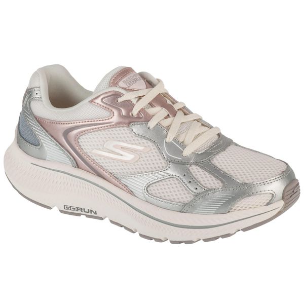 Buty do biegania damskie, Go Run Consistent 2.0 - Volt. Białe obuwie do biegania damskie Skechers. Za 329.99 zł.