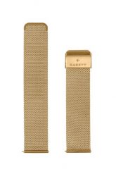 Pasek uniwersalny do smartwatchy Garett stalowy 18 mm. Żółte paski męskie GARETT, bez wzorów, z materiału, sportowe. Za 59.00 zł.
