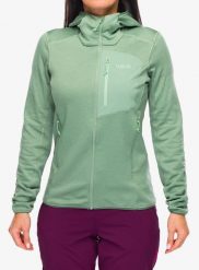 Bluza z kapturem damska Rab Ascendor Hoody. Zielone bluzy z kapturem damskie RAB, s, z materiału. Za 511.49 zł.