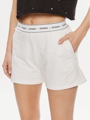 Guess Szorty piżamowe Carrie O4GD02 KBS91 Biały Loose Fit. Białe piżamy damskie Guess, l, z aplikacjami, z bawełny, bez ramiączek. Za 119.99 zł.
