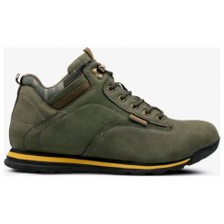 Feewear Auron 2 buty męskie, khaki, rozmiar 11. Brązowe buty trekkingowe męskie Feewear, na zimę, z gumy, bez zapięcia, outdoorowe. W wyprzedaży za 159.99 zł.