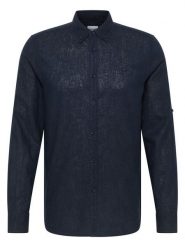 Mustang Koszula w kolorze granatowym rozmiar: XXL. Niebieskie koszule męskie Mustang, xxl, bez wzorów, bez kołnierzyka, bez ramiączek. Za 73.76 zł.