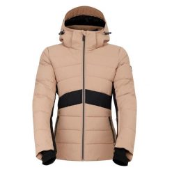 Damska Kurtka Narciarska Glacial. Brązowe kurtki damskie Dare 2b, bez wzorów, bez kaptura, narciarskie. Za 231.99 zł.