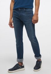 MUSTANG Style Frisco Skinny MĘSKE SPODNIE JEANSOWE JEANSY DENIM BLUE 1013697 5000 883. Niebieskie jeansy męskie Mustang. Za 219.99 zł.