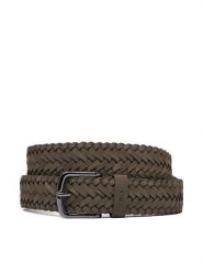 BOSS Pasek Sash 50572898 Khaki. Brązowe paski męskie Boss, bez wzorów, ze skóry. Za 679.99 zł.