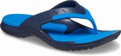 Japonki Dla Dorosłych Crocs Modi Sport Flip. Niebieskie klapki i japonki męskie Crocs, z materiału. Za 139.99 zł.