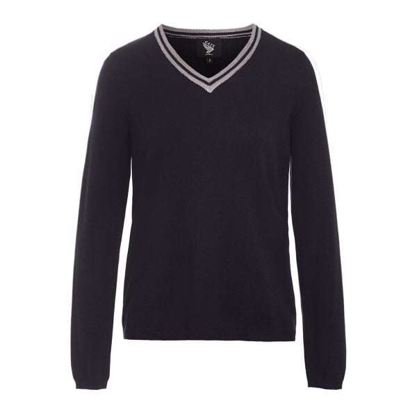 Sweter damski Gaze Janama. Niebieskie swetry klasyczne damskie GAZE, na zimę, z dzianiny, bez kołnierzyka. Za 436.00 zł.