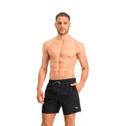 Kąpielówki Męskie Średnie Długie Czarne. Czarne kąpielówki męskie Puma, m, bez wzorów, do pływania. Za 216.99 zł.