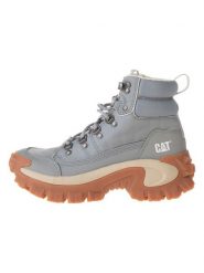 CAT Skórzane botki "Eco Trespass" w kolorze błękitnym rozmiar: 37. Niebieskie botki damskie CAT, ze skóry, bez obcasa, bez zapięcia. Za 260.99 zł.