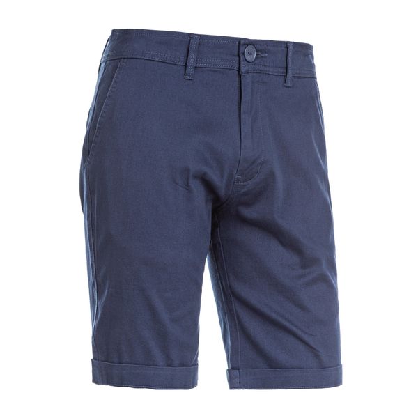 Szorty Cruz Jerryne. Niebieskie szorty męskie CRUZ, bez kołnierzyka. Za 191.00 zł.