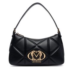 Torebka LOVE MOSCHINO. Czarne torebki klasyczne damskie Love Moschino, bez wzorów, bez dodatków. Za 879.99 zł.