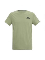 T-shirt Regatta Breezed. Zielone t-shirty męskie Regatta, l, bez wzorów, z materiału, bez kołnierzyka. Za 80.00 zł.