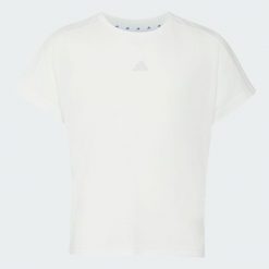 Koszulka adidas dla dziewcząt. Zielone koszulki dziewczęce Adidas, l, bez wzorów, z dzianiny, bez ramiączek. Za 109.00 zł.