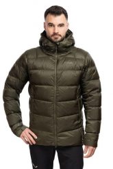 Kurtka zimowa męska Neutrino Pro Hoody. Zielone kurtki męskie RAB, na zimę, l, bez wzorów, z materiału, z kapturem. Za 1,719.99 zł.
