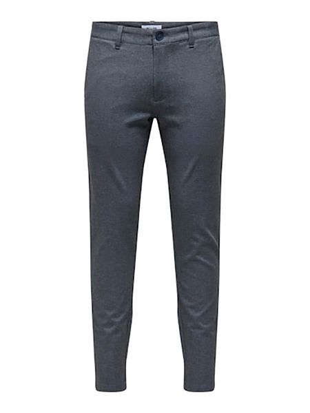 ONLY & SONS Spodnie chino w kolorze antracytowym rozmiar: W33/L32. Czarne spodnie materiałowe męskie Only & Sons, bez wzorów. Za 174.95 zł.