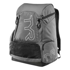 Plecak sportowy TYR Alliance 45L – wodoodporny, pojemny, lekki. Czarne plecaki damskie TYR, bez wzorów. Za 430.00 zł.