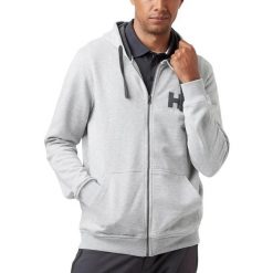 Bluza Męska Helly Hansen Hh Logo FZ. Szare bluzy bez kaptura męskie Helly Hansen, m. Za 419.00 zł.