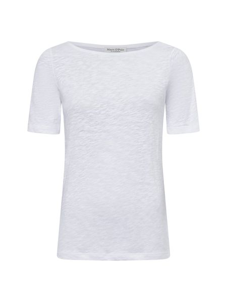 Marc O'Polo T-shirt Kobiety Bawełna biały, L. Białe t-shirty damskie Marc O´Polo, l, bez wzorów, z bawełny, bez kołnierzyka. Za 199.95 zł.