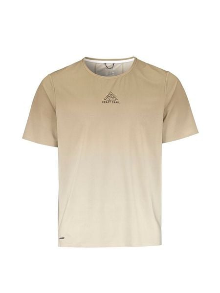 Craft Koszulka "PRO Trail" w kolorze beżowym do biegania rozmiar: XL. Brązowe t-shirty sportowe męskie Craft, xl, bez ramiączek, do biegania. Za 112.36 zł.