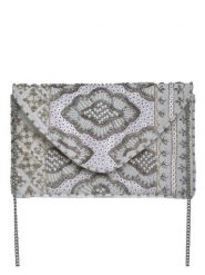 BLE Torebka w kolorze białym - 27 x 17 x 3 cm rozmiar: onesize. Białe torebki klasyczne damskie BLE, bez wzorów, z bawełny, bez dodatków. Za 59.95 zł.