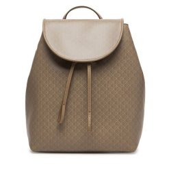 Plecak Calvin Klein. Brązowe plecaki damskie CALVIN KLEIN, bez wzorów. Za 649.99 zł.