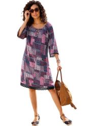 WITT WEIDEN Sukienka w kolorze granatowym rozmiar: 48. Niebieskie sukienki damskie WITT WEIDEN, na co dzień, s, bez wzorów, z wiskozy, klasyczne, bez kołnierzyka, bez ramiączek, mini, proste. Za 69.75 zł.